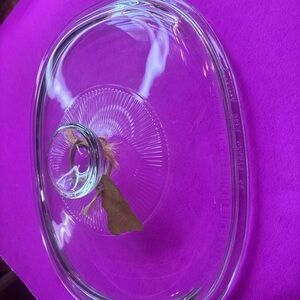 Pyrex Clear Glass Bakeware replacement lid for casserole dish f 12-c